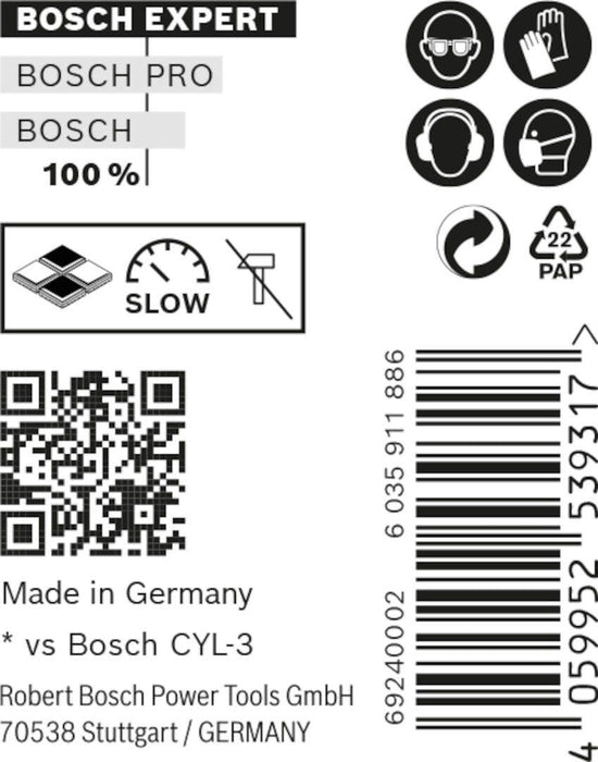 Bosch EXPERT CYL-9 MultiConstruction burgija 5 x 50 x 85 mm, 10-delni - 2608900638 MultiConstruction burgija BOSCH Madras doo Beograd