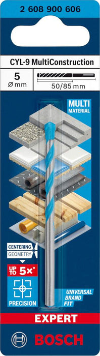 Bosch EXPERT CYL-9 MultiConstruction burgija 5 x 50 x 85 mm - 2608900606 MultiConstruction burgija BOSCH Madras doo Beograd