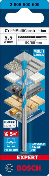 Bosch EXPERT CYL-9 MultiConstruction burgija 5,5 x 50 x 85 mm - 2608900609 MultiConstruction burgija BOSCH Madras doo Beograd