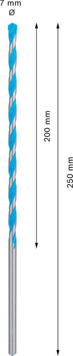 Bosch EXPERT CYL-9 MultiConstruction burgija 7 x 200 x 250 mm - 2608901483 MultiConstruction burgija BOSCH Madras doo Beograd