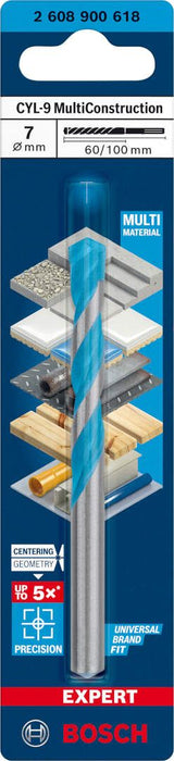 Bosch EXPERT CYL-9 MultiConstruction burgija 7 x 60 x 100 mm - 2608900618 MultiConstruction burgija BOSCH Madras doo Beograd