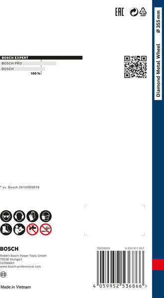 BOSCH EXPERT Diamond Metal Wheel velike rezne ploče, 355 x 25,4 mm - (2608900537) Madras doo Beograd Madras doo Beograd