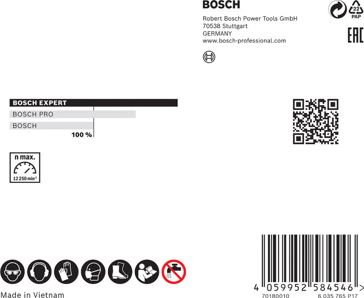 BOSCH EXPERT Diamond Pipe Cut Wheel X-LOCK - (2608901391) Madras doo Beograd Madras doo Beograd