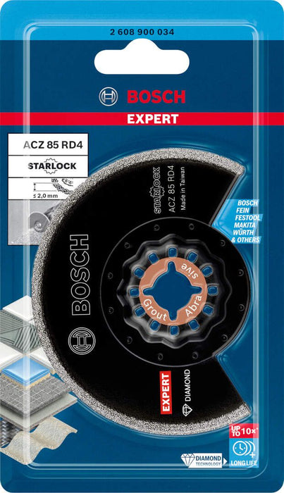 Bosch EXPERT Grout Segment Blade ACZ 85 RD4 list testere za multifunkcionalne alate od 85 mm - 2608900034 Segmentni list za testeru BOSCH Madras doo Beograd