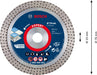 Bosch EXPERT HardCeramic 76 mm dijamantska rezna ploča 76 x 1,5 x 10 mm - 2608900652 Dijamantska rezna ploca BOSCH Madras doo Beograd