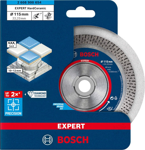 Bosch EXPERT HardCeramic dijamantska rezna ploča 115 x 22,23 x 1,4 x 10 mm - 2608900654 Dijamantska rezna ploca BOSCH Madras doo Beograd