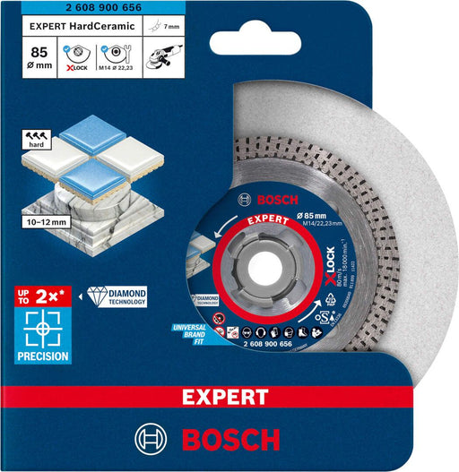 Bosch EXPERT HardCeramic X-LOCK dijamantska rezna ploča 85 x 22,23 x 1,6 x 7 mm - 2608900656 Dijamantska rezna ploca BOSCH Madras doo Beograd