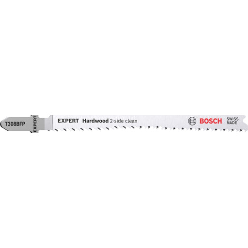 Bosch EXPERT „Hardwood 2-side clean“ T 308 BFP list ubodne testere, 5-delni - 2608900548 List ubodne testere BOSCH Madras doo Beograd