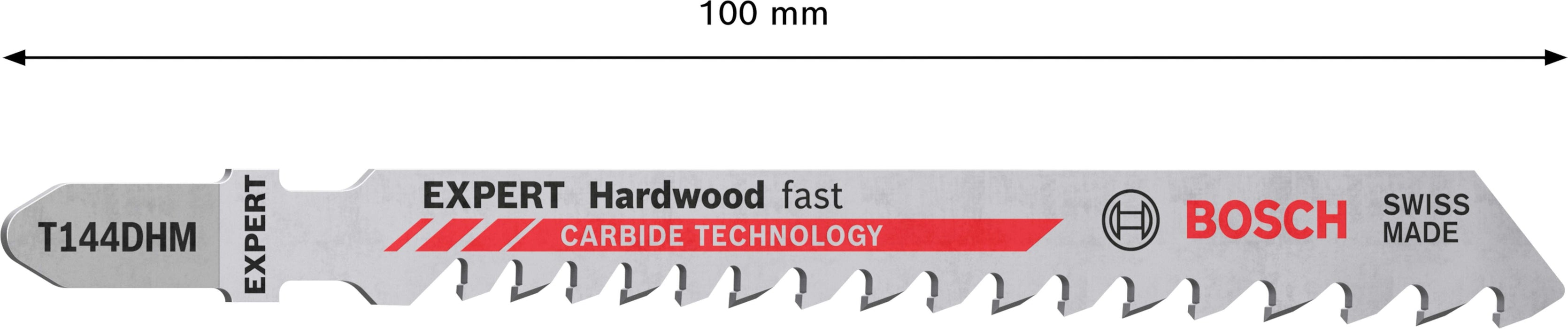 Bosch EXPERT „Hardwood Fast“ T 144 DHM list ubodne testere, 3-delni - 2608900541 List ubodne testere BOSCH Madras doo Beograd