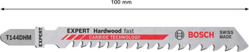 Bosch EXPERT „Hardwood Fast“ T 144 DHM list ubodne testere, 3-delni - 2608900541 List ubodne testere BOSCH Madras doo Beograd