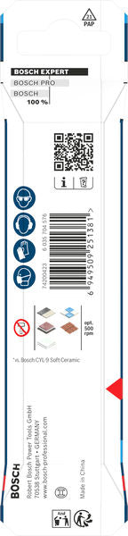 BOSCH EXPERT HEX-9 Hard Ceramic burgija (4×90 mm) - Burgija za pločice HEX-9 HC 4x90 (2608902304) Madras doo Beograd Madras doo Beograd