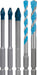 BOSCH EXPERT HEX-9 Hard Ceramic i HEX-9 Multi Construction set, 5 delova - Burgija za pločice HEX-9 HC+MCB 5pc Set (2608902314) Madras doo Beograd Madras doo Beograd