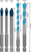 BOSCH EXPERT HEX-9 Hard Ceramic i HEX-9 Multi Construction set, 5 delova - Burgija za pločice HEX-9 HC+MCB 5pc Set (2608902314) Madras doo Beograd Madras doo Beograd