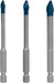 BOSCH EXPERT HEX-9 Hard Ceramic set burgija, 5×90; 6×90; 8×90 mm, 3 dela - Burgija za pločice HEX-9 HC 3pc Set (2608902312) Madras doo Beograd Madras doo Beograd