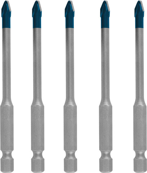 BOSCH EXPERT HEX-9 Hard Ceramic set burgija, 5×90 mm, 5 delova - Burgija za pločice HEX-9 HC 5x90 5pc (2608902315) Madras doo Beograd Madras doo Beograd