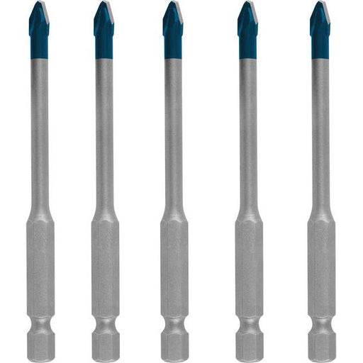 BOSCH EXPERT HEX-9 Hard Ceramic set burgija, 5×90 mm, 5 delova - Burgija za pločice HEX-9 HC 5x90 5pc (2608902315) Madras doo Beograd Madras doo Beograd