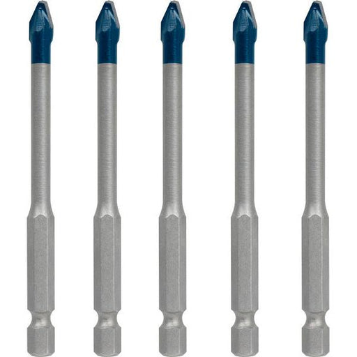 BOSCH EXPERT HEX-9 Hard Ceramic set burgija, 6×90 mm, 5 delova - Burgija za pločice HEX-9 HC 6x90 5pc (2608902316) Madras doo Beograd Madras doo Beograd