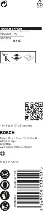 Bosch EXPERT HEX-9 HardCeramic burgija 4 x 90 mm - 2608900588 Burgija za keramiku BOSCH Madras doo Beograd