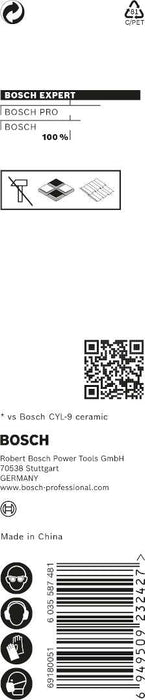 Bosch EXPERT HEX-9 HardCeramic burgija 6 x 90 mm - 2608900590 Burgija za keramiku BOSCH Madras doo Beograd