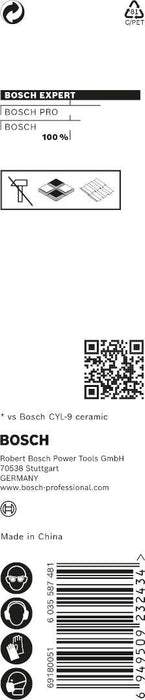 Bosch EXPERT HEX-9 HardCeramic burgija 7 x 90 mm - 2608900591 Burgija za keramiku BOSCH Madras doo Beograd