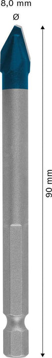 Bosch EXPERT HEX-9 HardCeramic burgija 8 x 90 mm - 2608900592 Burgija za keramiku BOSCH Madras doo Beograd