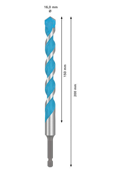 BOSCH EXPERT HEX-9 Multi Construction burgija, 16×150×200 mm - (2608902279) Madras doo Beograd Madras doo Beograd