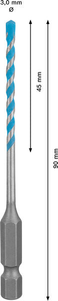 BOSCH EXPERT HEX-9 Multi Construction burgija, 3×45×90 mm - (2608902248) Madras doo Beograd Madras doo Beograd