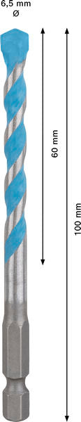 BOSCH EXPERT HEX-9 Multi Construction burgija, 6,5×60×100 mm - (2608902259) Madras doo Beograd Madras doo Beograd