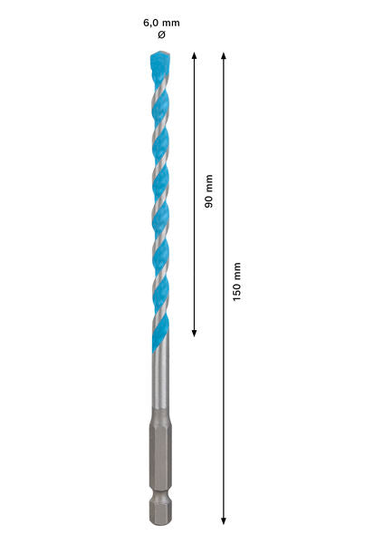 BOSCH EXPERT HEX-9 Multi Construction burgija, 6×90×150 mm - (2608902257) Madras doo Beograd Madras doo Beograd