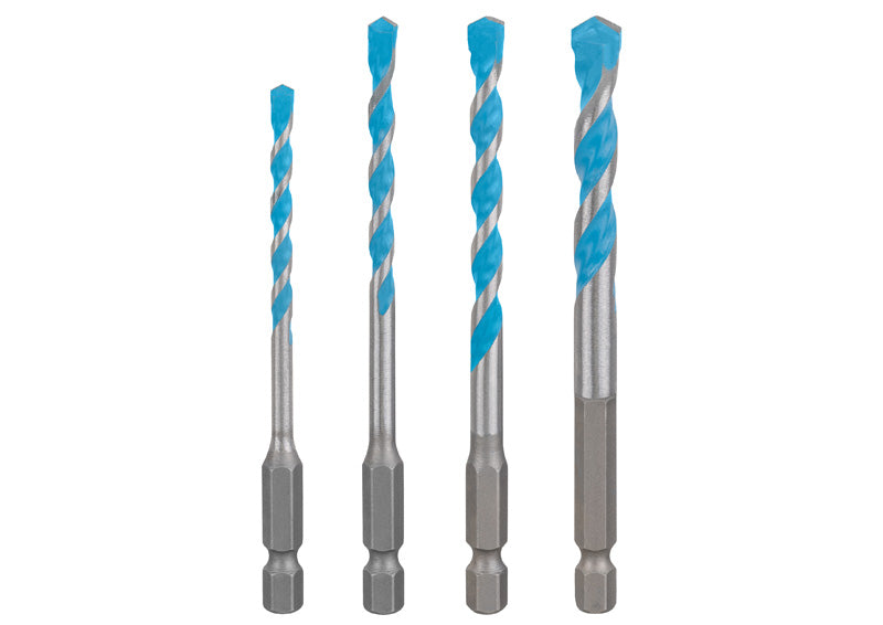 BOSCH EXPERT HEX-9 Multi Construction set burgija, 44×5×90; 5×50×100; 6×60×100; 8×50×100 mm, 4 dela - EXPERT HEX-9 MultiC burgije set 4/5/6/8 (2608902368) Madras doo Beograd Madras doo Beograd