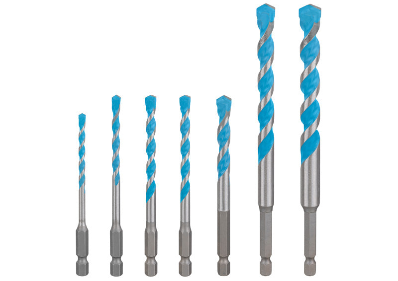 BOSCH EXPERT HEX-9 Multi Construction set burgija, 4×45×90; 5×50×100; 6×60×100; 6×60×100; 8×50×100; 10×90×150; 12×90×150 mm, 7 delova - EXPERT HEX-9 MultiC set 4/5/6/8/10/12 (2608902370) Madras doo Beograd Madras doo Beograd