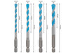 BOSCH EXPERT HEX-9 Multi Construction set burgija, 4×45×90; 5×50×100; 6×60×100; 6×60×100; 8×50×100 mm, 5 delova - (2608902289) Madras doo Beograd Madras doo Beograd