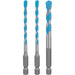 BOSCH EXPERT HEX-9 Multi Construction set burgija, 5×60×100; 6×60×100; 8×50×100 mm, 3 dela - (2608902288) Madras doo Beograd Madras doo Beograd