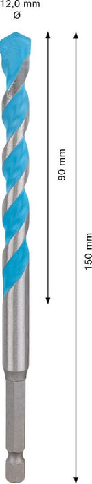 Bosch EXPERT HEX-9 MultiConstruction burgija 12 x 90 x 150 mm - 2608900583 MultiConstruction burgija BOSCH Madras doo Beograd
