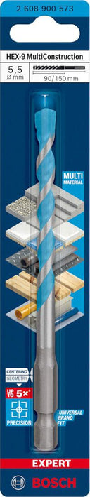 Bosch EXPERT HEX-9 MultiConstruction burgija 5,5 x 90 x 150 mm - 2608900573 MultiConstruction burgija BOSCH Madras doo Beograd