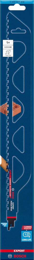 Bosch EXPERT „Hollow Brick“ S 2243 HM list univerzalne testere - pakovanje 1 komad - 2608900418 List univerzalne testere BOSCH Madras doo Beograd