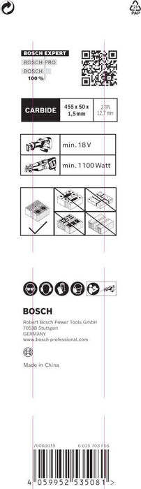Bosch EXPERT „Hollow Brick“ S 2243 HM list univerzalne testere - pakovanje 1 komad - 2608900418 List univerzalne testere BOSCH Madras doo Beograd