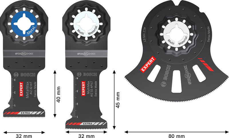 BOSCH EXPERT komplet za sečenje, 3 kom. - Komplet pribora RBE- 3ER SET OMT ECS TU5 (2608902622) Madras doo Beograd Madras doo Beograd