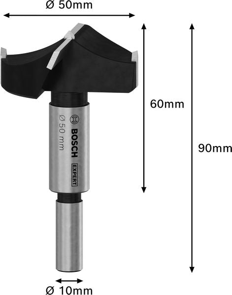 BOSCH EXPERT Laminated Wood Hinge Cutting burgija, 50×60×90 mm - Burgija za plastiku EXPERT Lam Wood 50mm (2608901862) Madras doo Beograd Madras doo Beograd