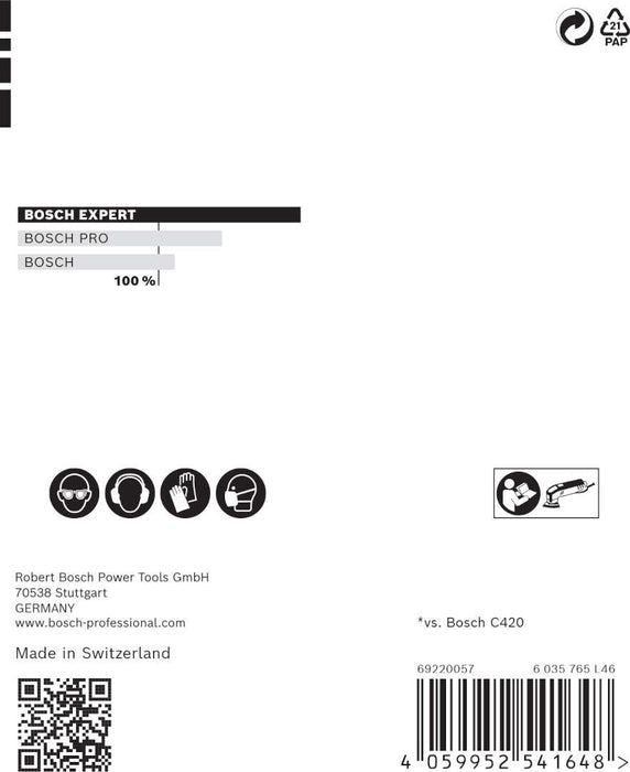 Bosch EXPERT list C470, 93mm granulacija 100; pakovanje od 5 komada (2608900826) Brusni list BOSCH Madras doo Beograd