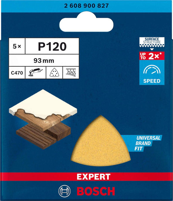 Bosch EXPERT list C470, 93mm granulacija 120; pakovanje od 5 komada (2608900827) Brusni list BOSCH Madras doo Beograd