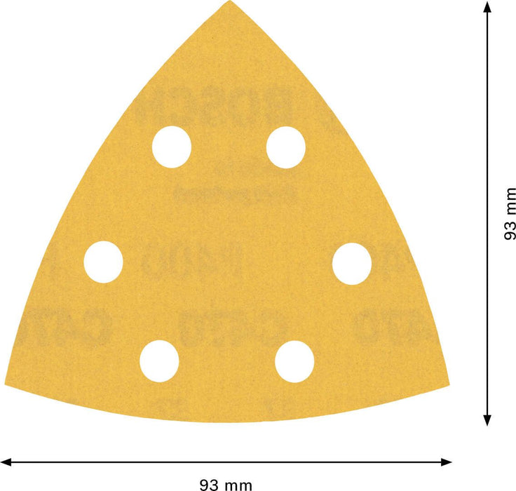 Bosch EXPERT list C470, 93mm granulacija 400; pakovanje od 5 komada (2608900831) Brusni list BOSCH Madras doo Beograd