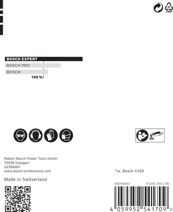 Bosch EXPERT list C470, 93mm granulacija 60/120/240; pakovanje od 6 komada (2608900832) Brusni list BOSCH Madras doo Beograd