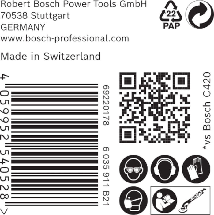 Bosch EXPERT M480 brusna mreža za brusilice za gips od 225 mm, granulacija 320 - pakovanje od 25 komada - 2608900714 Brusna mreža za gips BOSCH Madras doo Beograd
