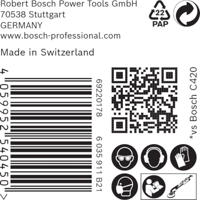 Bosch EXPERT M480 brusna mreža za brusilice za gips od 225 mm, granulacija 80 - pakovanje od 25 komada - 2608900707 Brusna mreža za gips BOSCH Madras doo Beograd