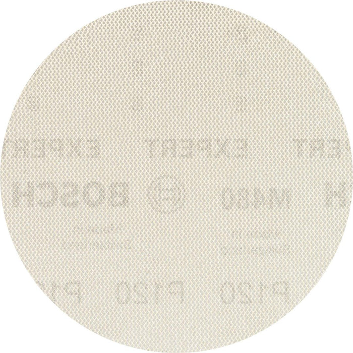 Bosch EXPERT M480 brusna mreža za rotacione brusilice od 125 mm, granulacija 120 - pakovanje od 5 komada - 2608900673 Brusna mreža za rotacione brusilice BOSCH Madras doo Beograd