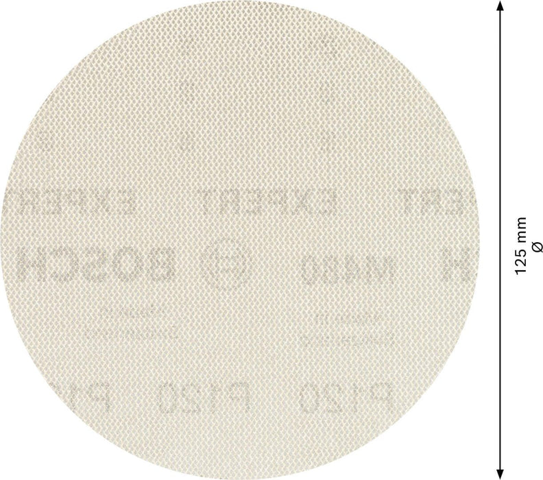 Bosch EXPERT M480 brusna mreža za rotacione brusilice od 125 mm, granulacija 120 - pakovanje od 50 komada - 2608900682 Brusna mreža za rotacione brusilice BOSCH Madras doo Beograd