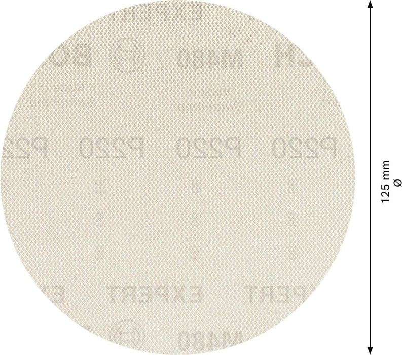 Bosch EXPERT M480 brusna mreža za rotacione brusilice od 125 mm, granulacija 220 - pakovanje od 50 komada - 2608900685 Brusna mreža za rotacione brusilice BOSCH Madras doo Beograd