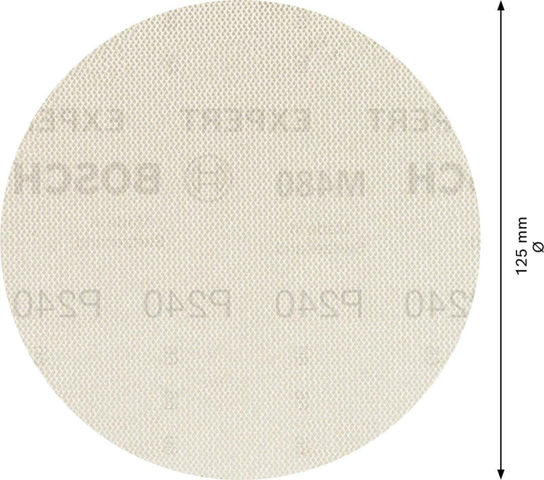 Bosch EXPERT M480 brusna mreža za rotacione brusilice od 125 mm, granulacija 240 - pakovanje od 50 komada - 2608900686 Brusna mreža za rotacione brusilice BOSCH Madras doo Beograd