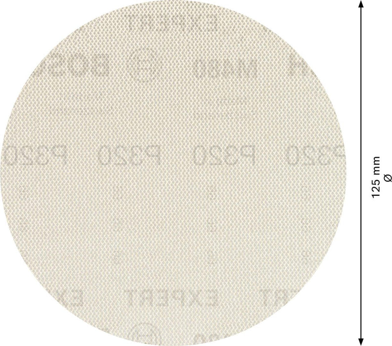 Bosch EXPERT M480 brusna mreža za rotacione brusilice od 125 mm, granulacija 320 - pakovanje od 5 komada - 2608900678 Brusna mreža za rotacione brusilice BOSCH Madras doo Beograd